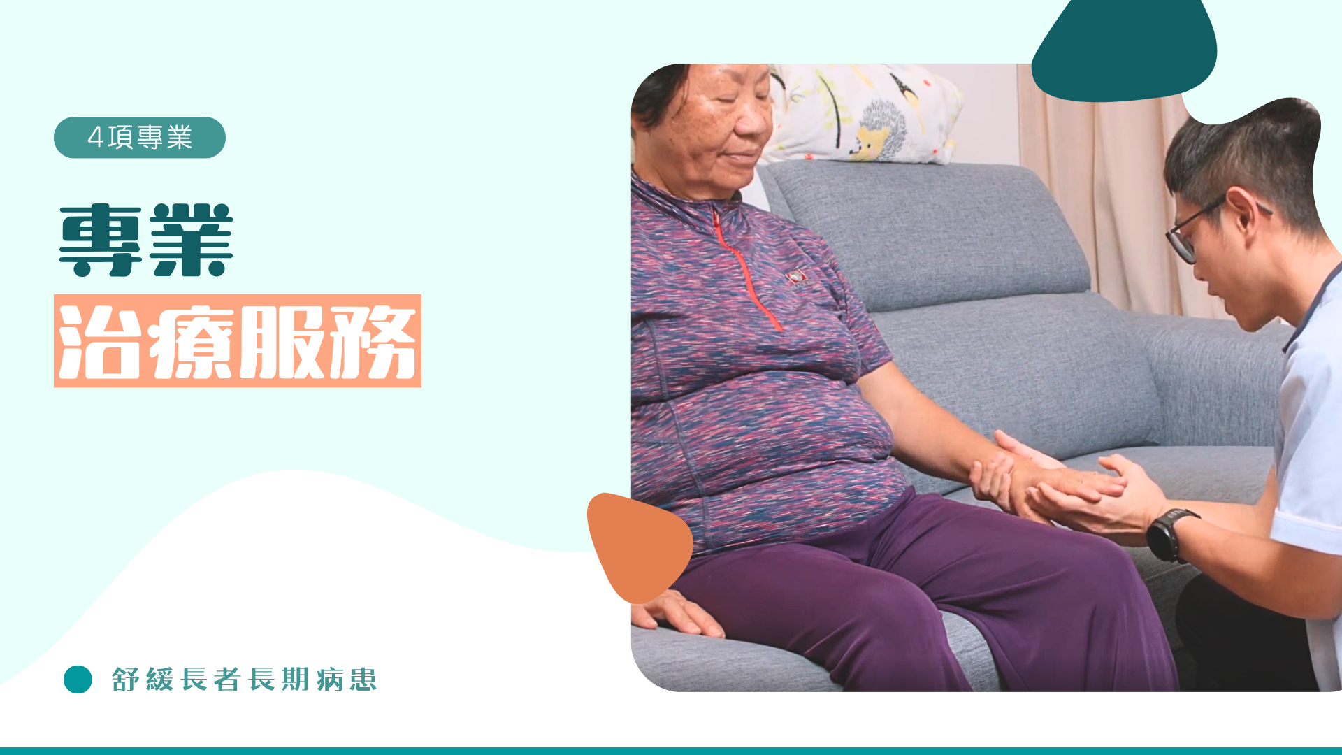 4項專業｜舒緩長者長期病患